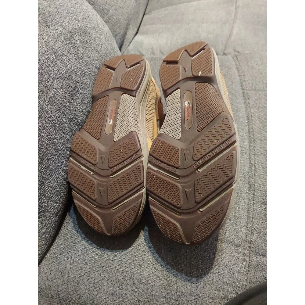 World Wide‎ Sportsman Men's13W Blue Water Two Strap Walnut Tan Outdoors Shoes 🎣